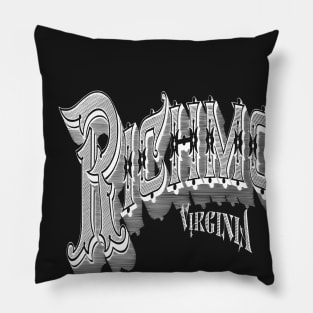 Vintage Richmond, VA Pillow