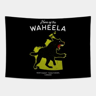 Home of the Waheela - Northwest Territories, Canada Cryptid Tapestry