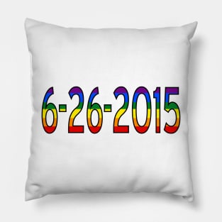 June 26, 2015 SCOTUS Same Sex Marriage Decision Pillow