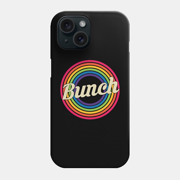 Bunch - Retro Rainbow Style Phone Case by MaydenArt