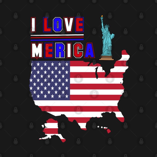 I love Merica by Artardishop