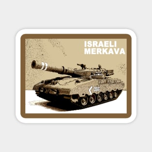 Israeli Merkava Tank (Tan) Magnet