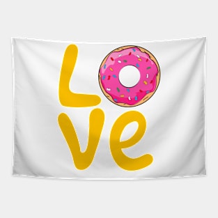 LOVE DONUTS SIMPFNT Tapestry