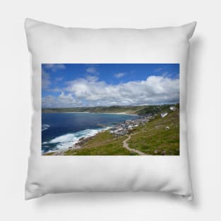 Whitesands Bay, Cornwall Pillow