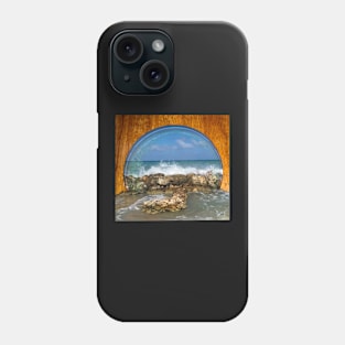 Let the ocean in, let’s go to the beach Phone Case