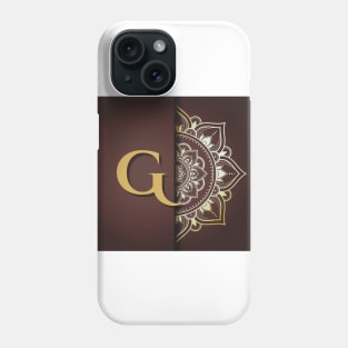 G – Mandala Monogram Phone Case