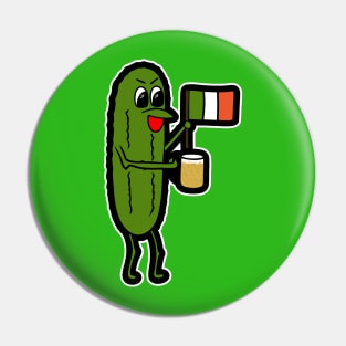 ST PATRICKS Day Dill Pickle Pin