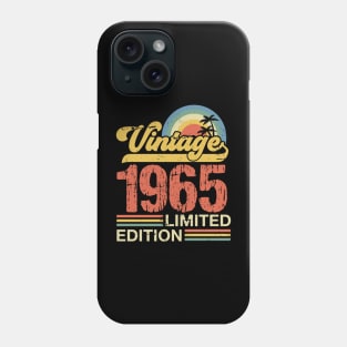 Retro vintage 1965 limited edition Phone Case