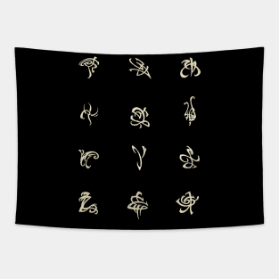 Dragonmarks (Paper) Tapestry