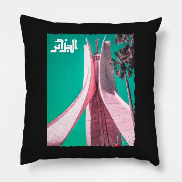 Algeria Pillow by lounesartdessin