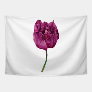 Violet Tulip Tapestry