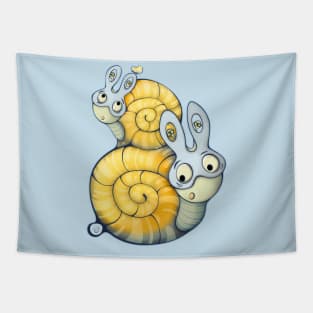 8 Snails / original Tapestry