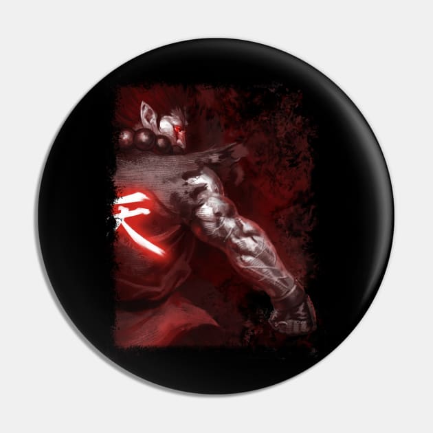 Akuma Pin by ohshirtdotnet