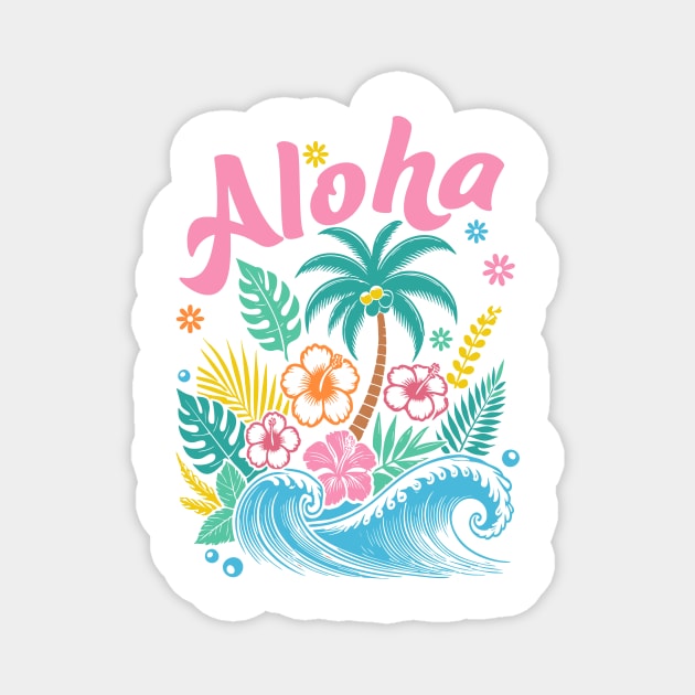Aloha Summer Magnet by Teresa's Store 1