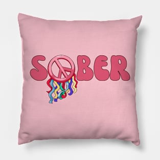 Funny Sober Valentine's Day | Addiction Recovery Pillow