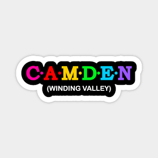 Camden - winding valley Magnet
