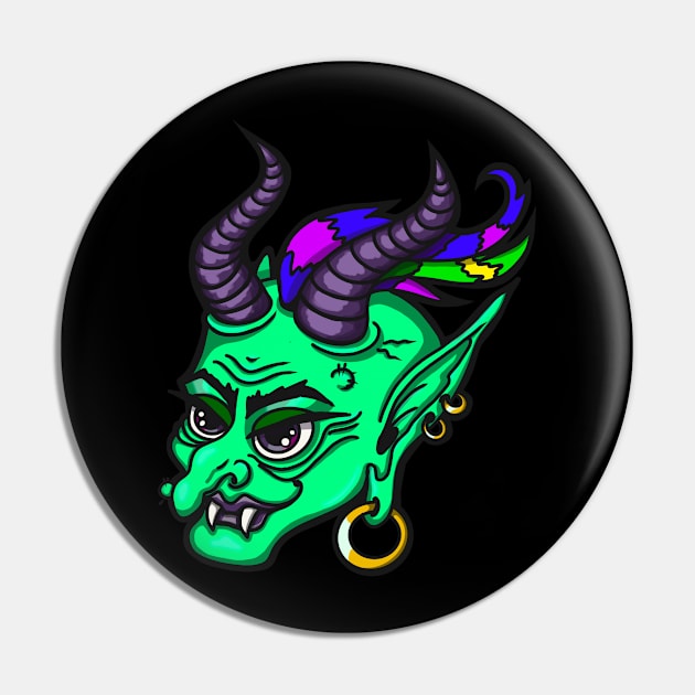 Demon Pin by IriShamanova