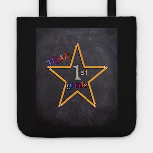 First Grade Teacher & Student, 1st Grade Team School Design Tote