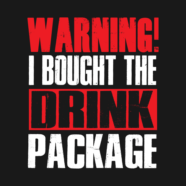 Drink Package T-Shirt Ireland Beer Wine irish Gift Tee by biNutz