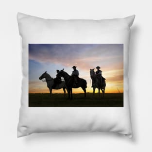 magdalena gauchos silhouettes Pillow