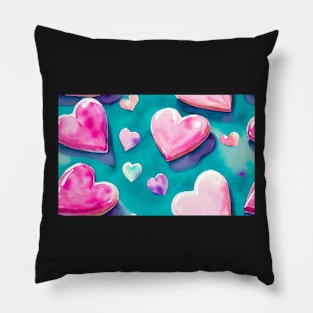 Seamless Valentine's Day Patterns III Pillow