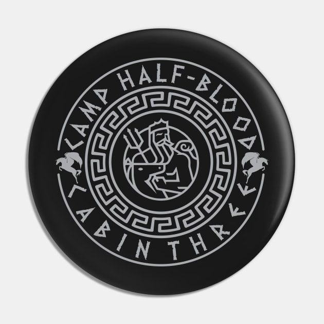 Camp Half Blood Cabin Three Pin by Soulcatcher