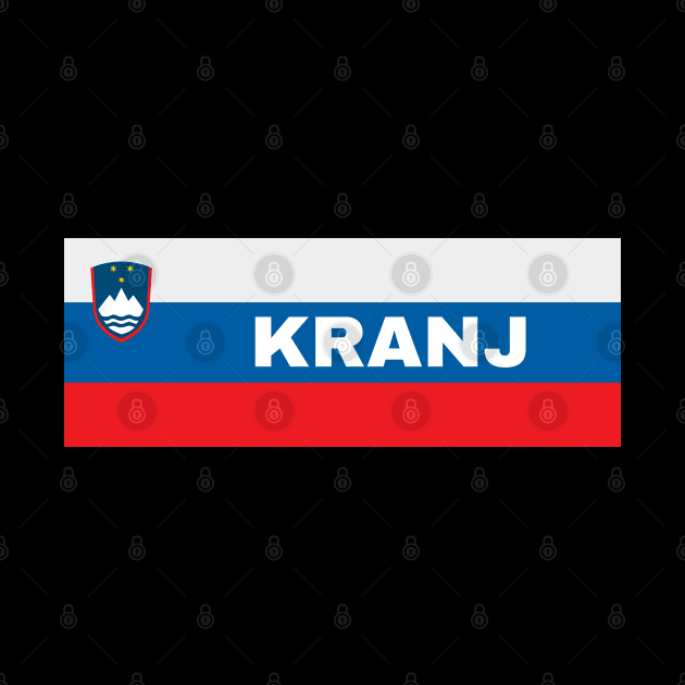 Kranj City in Slovenian Flag by aybe7elf