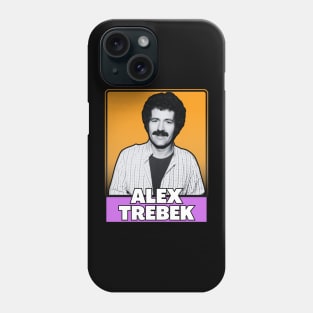 Alex trebek (80s retro style) Phone Case