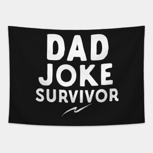 Dad Joke Survivor Tapestry