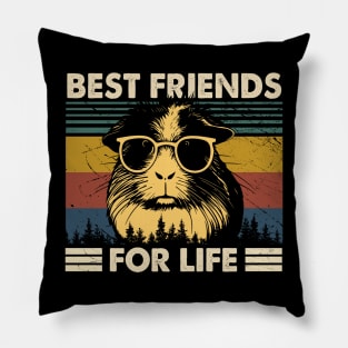 Snuggle Squeaks Guinea Pig Dreams Best Friends For Life Pillow