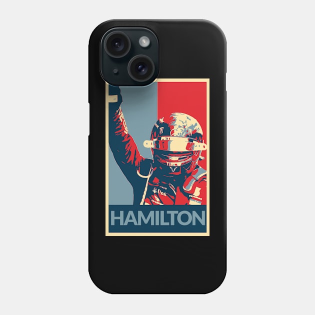 Lewis Hamilton Phone Case by TheGeekTee