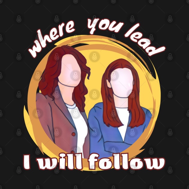 The Girls - Mother and Daughter - When You Lead I Will Follow IV by Fenay-Designs