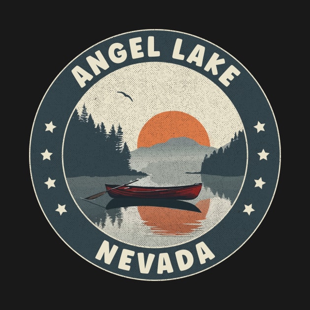 Angel Lake Nevada Sunset by turtlestart