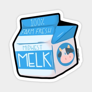 Farm Fresh Midwest Melk Magnet