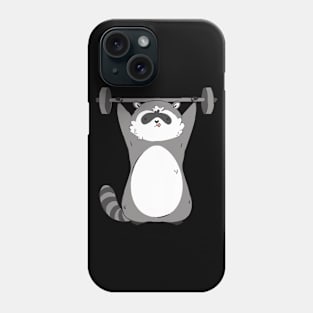 Raccoon Workout Phone Case