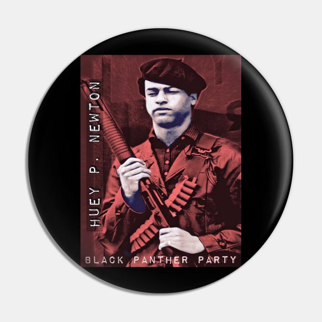 Huey P. Newton (R) Pin by BlackOzean