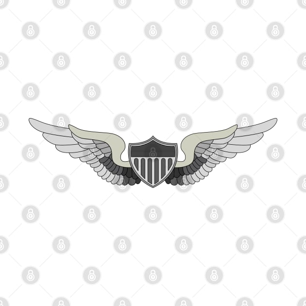 Army Aviator Wings by Sticker Steve