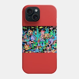 Arbolitos primavera Phone Case