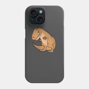 Funny T Rex lifting weights, Funny Dinosaur Phone Case