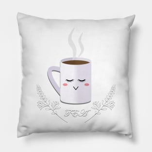 keep calm and drink tea Pillow