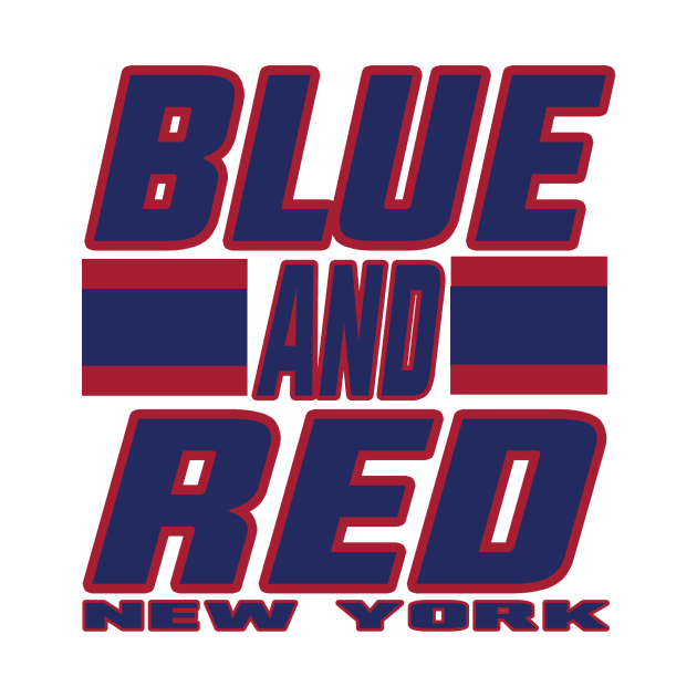 New York LYFE Blue and Red NY True Football Colors! by OffesniveLine