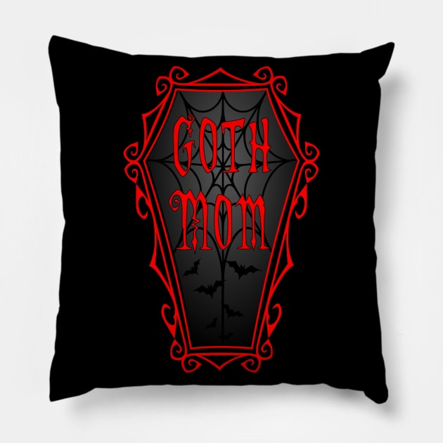 Goth Mom Pillow by RavenWake