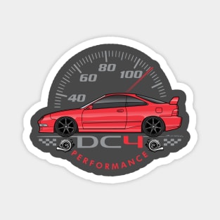 red dc4 Magnet