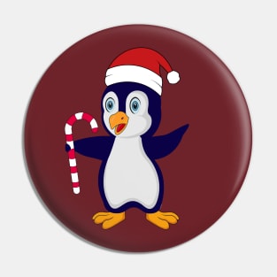 santa pinguin Pin