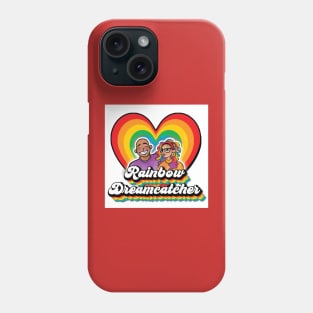 Rainbow Dreamcatcher Heart Logo Phone Case