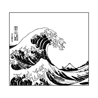 The Great Wave Off Kanagawa Japanese T-Shirt