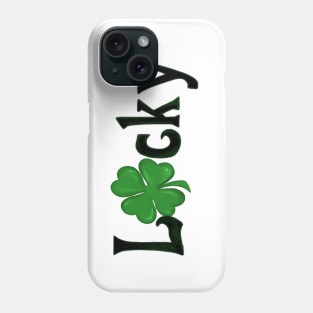 St.Patrick 's Day Print Label Phone Case