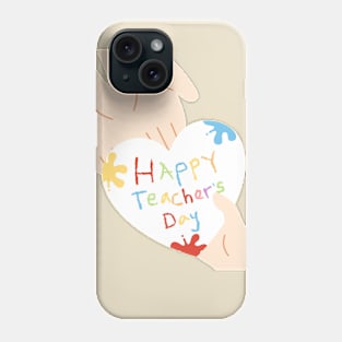 Happy Teacher Day Celebration T-shirt Phone Case