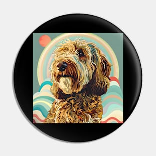 Otterhound in 70's Pin