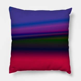 blue pink texture art Pillow